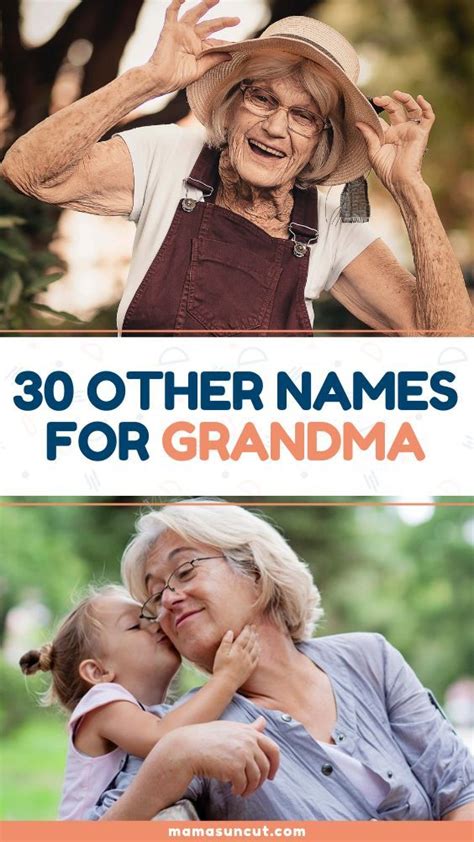 Different Names For Grandma Cute Grandma Names Nicknames For Grandma
