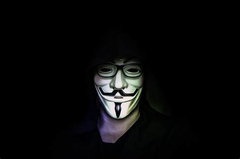4k Descarga Gratis Anonymus Mask Guy Anonymus Hacker Computadora
