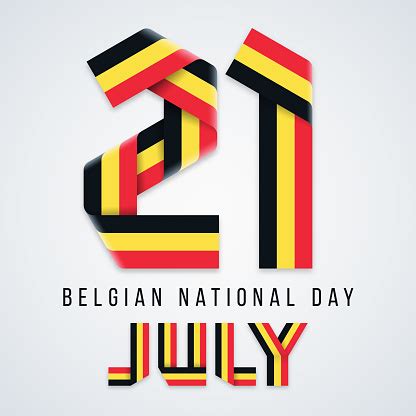 La cérémonie du 21 juillet sur la place des palais à bruxelles, à l'occasion de la fête nationale, sera cette année placée sous le signe de ceux qui se sont engagés ces derniers mois dans. 21 Juillet Belgique Fête Nationale Design De Félicitations ...