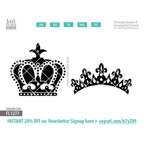 King Queen Crowns Svg Princess Crowns Royal Crowns Etsy In 2022