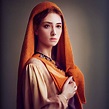 Fashion Photo Of A Byzantine Woman, Full Body, Distance, Ultra ...