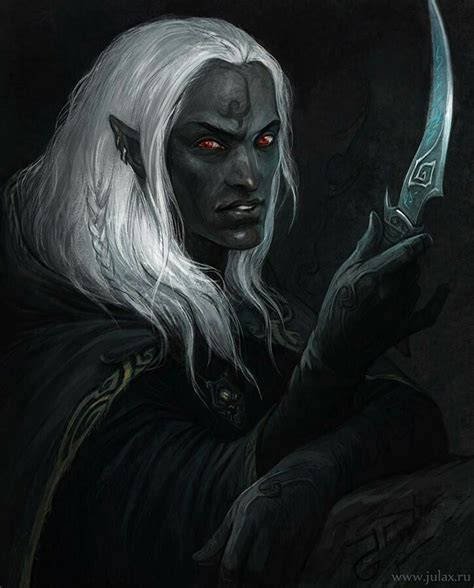 Pin By Berk Beyatlı On Warriors Character Art Dark Elf Drow Male