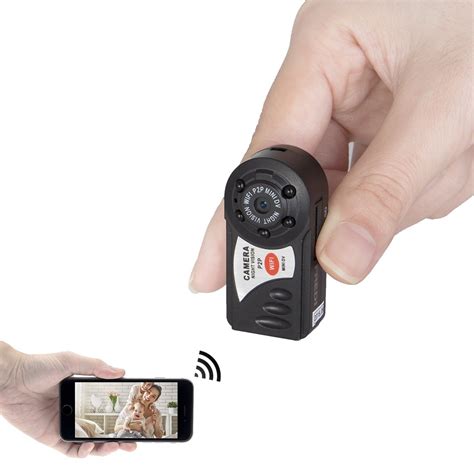 Mini Portable P2P WiFi IP Camera Indoor Outdoor HD Hidden Spy Camera