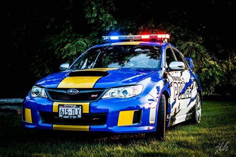 An Awesome Wisconsin Based Police Subaru Wrx Subaru Veículos
