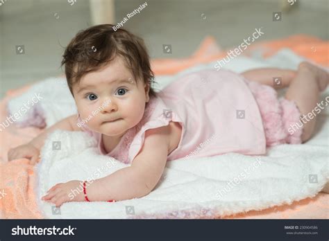 Baby Pink Dress Lying On White Stock Photo 230904586 Shutterstock