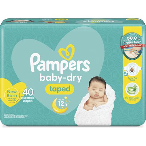 Pampers New Born Baby Dry Diaper 40s Baby Diapers Walter Mart