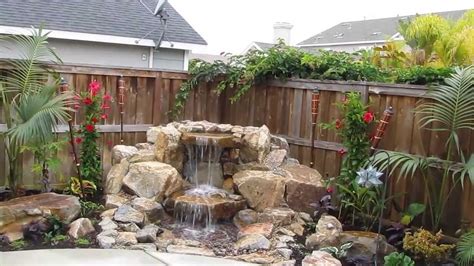 Pondless Natural Rock Waterfall In Carlsbad Ca Youtube