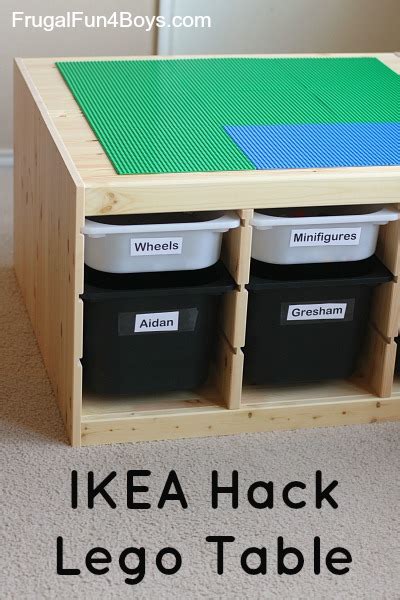 Ikea Hack Lego Table Frugal Fun For Boys And Girls