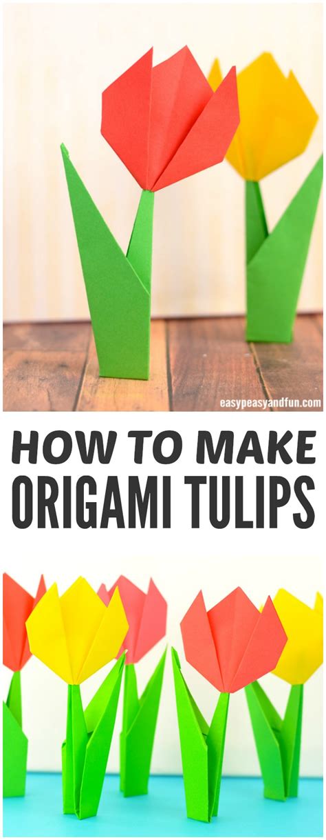 How To Make Origami Paper Flowers