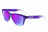 Oakley Purple/Clear Frogskins Sunglasses | Hypebeast