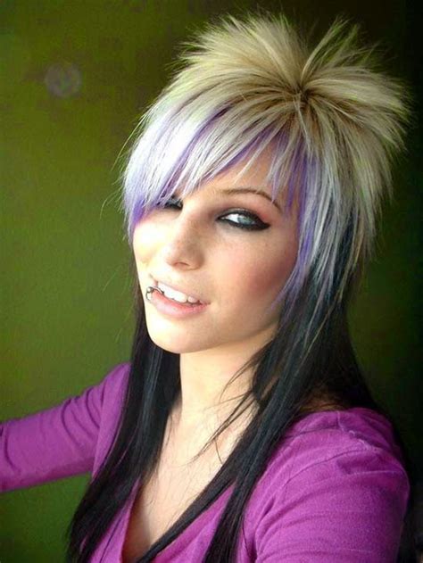 Hairstyles For Females Funky Hairstyles For Medium Length Hair