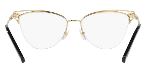 versace™ ve1280 1433 55 gold black eyeglasses