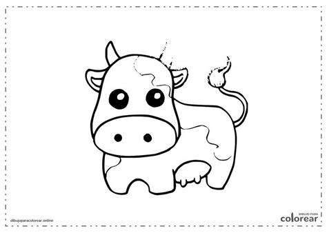Dibujos De Vacas Para Colorear