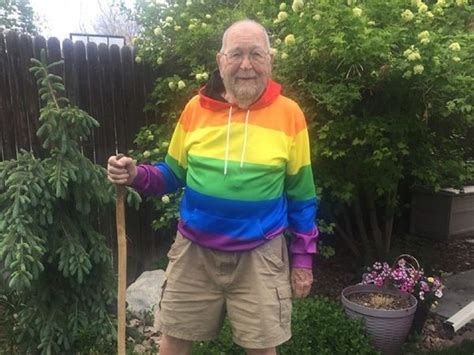 grandpa comes out as gay 90 year old grandpa comes out as gay during pride month netizens