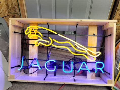 Jaguar Neon Sign Jag Signs Luxury Cars Car