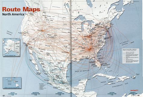 Delta North America Map 2002 The Delta Air Lines North Am Flickr