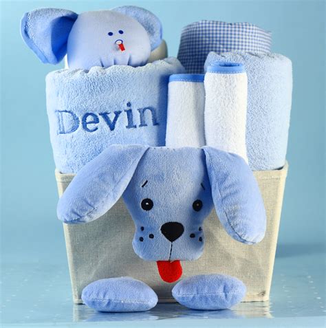 Find unique gifts for boys that can be customized with names, monograms, photos, special messages and other custom details. Unique Baby Boy Gift Basket | Silly Phillie