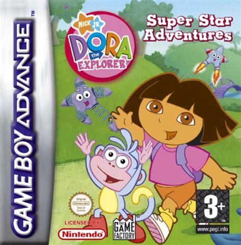 Dora The Explorer Super Star Adventures Nintendo Gba