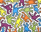 The Keith Haring exhibition in Milan