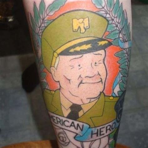 23 King Of The Hill Tattoos That Will Make You Say Bwahh