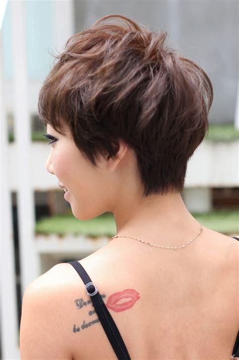 Pretty Pin Curl Pixie Cut Hairstyles Weekly
