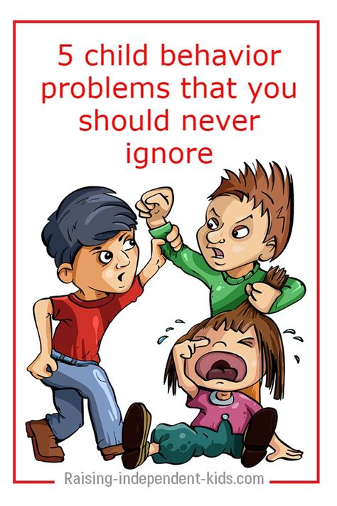 5 Child Behavior Problems That You Should Never Ignore Raising