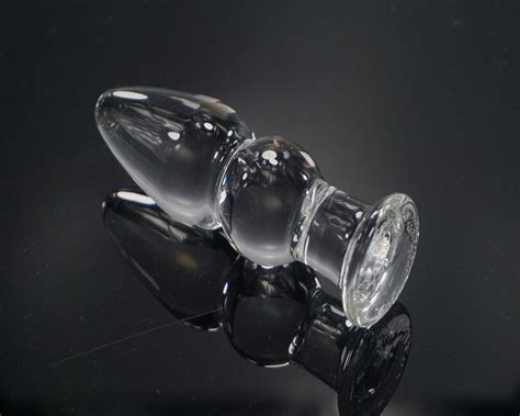 Pyrex Glass Anal Plug Dildo Crystal Butt Plug Sex Toys Anal Sex Toys