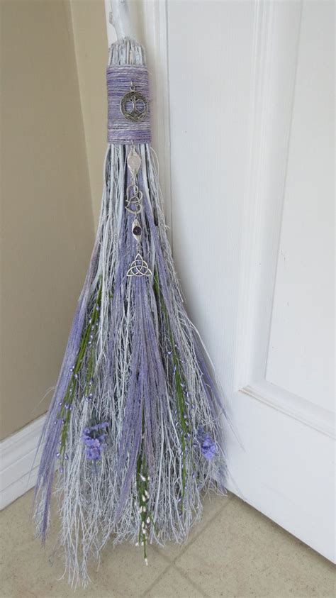 Lavender Wedding Broom Handfasting Besomwiccan Weddinghandcrafted