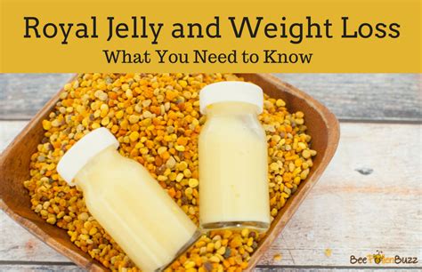 Bees collect pollen from the anthers of flowers. Royal Jelly for Weight Loss