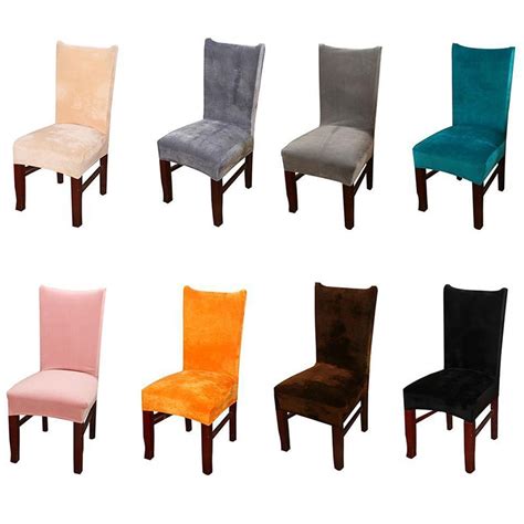 With the lowest prices online, cheap shipping rates and. Stretch Fox Velvet Chair Covers Removable Soft Chair Cover ...