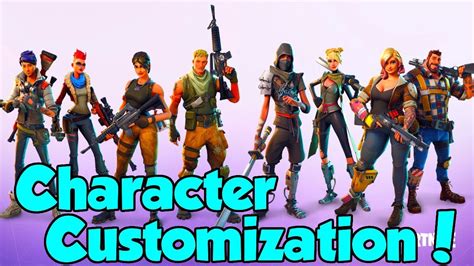 Fortnite Update Coming Soon Character Customization