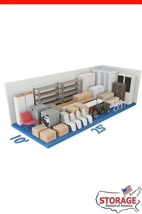 What Can You Fit In A 10x25 Storage Unit In 2022 Self Storage Units