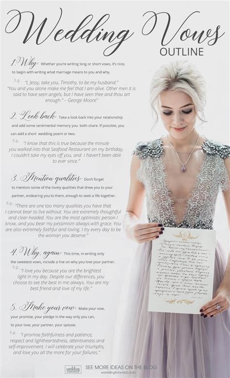 Maybe you would like to learn more about one of these? 59 Wedding Vow Examples For Her To Inspire You | Wedding Forward | Real wedding vows, Wedding ...