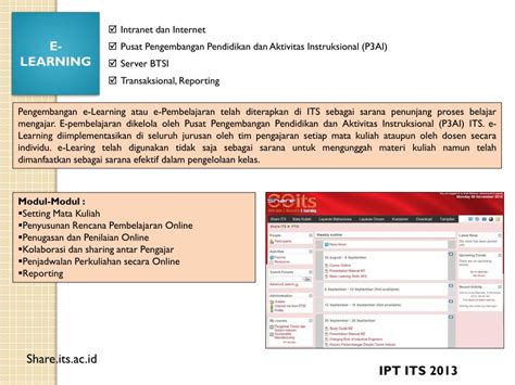 Ppt Teknologi Dan Sistem Informasi Di Its Dan Perpustakaan Powerpoint