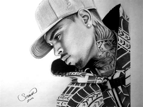 Chris Brown A4 8b 2b Pencil Work Chris Brown Drawing Chris Brown Art Chris Brown
