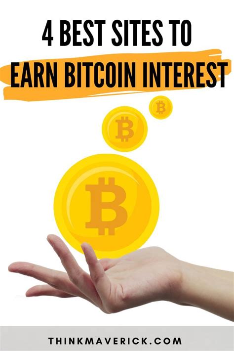 Earn bitcoin & crypto interest: 6 Best Bitcoin Lending Sites to Earn Bitcoin Interest - ThinkMaverick - My Personal Journey ...