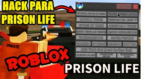 HACK PARA PRISON LIFE ROBLOX 2020 ~ Hack Para ROBLOX Free