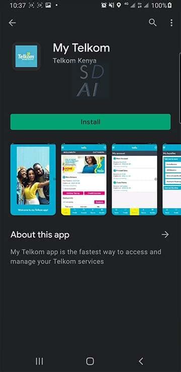 Download My Telkom App Kenya Saidia