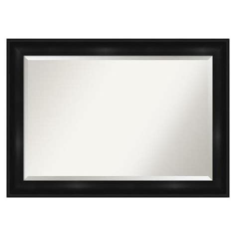 Amanti Art Grand Black Frame Collection 4175 In Distressed Black