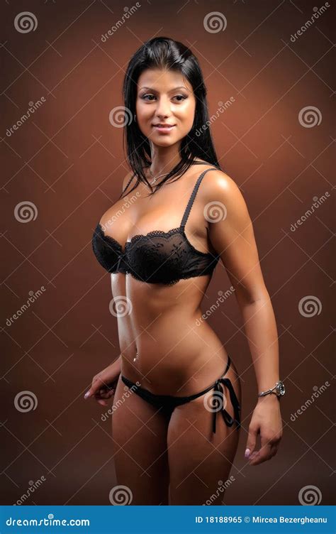 Beautiful Sensual Woman Stock Image Image Of Charm Clothes 18188965