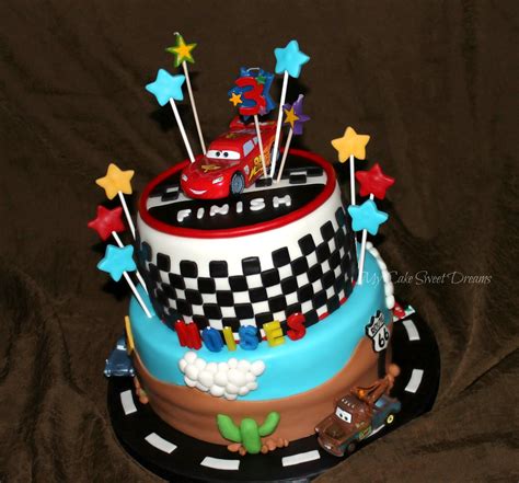 If its not to cold i would suggest the park that way its not. MyCakeSweetDreams: Cars Cake