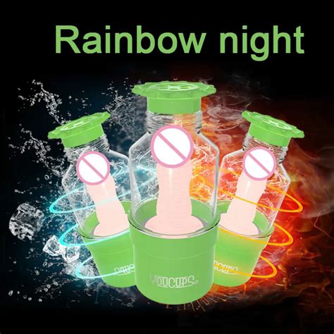 2016 new addict waterway aircraft cup male masturbation rainbow night adult fun supplies adult