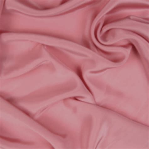 Silk Crepe De Chine Strawberry Bloomsbury Square Dressmaking Fabric