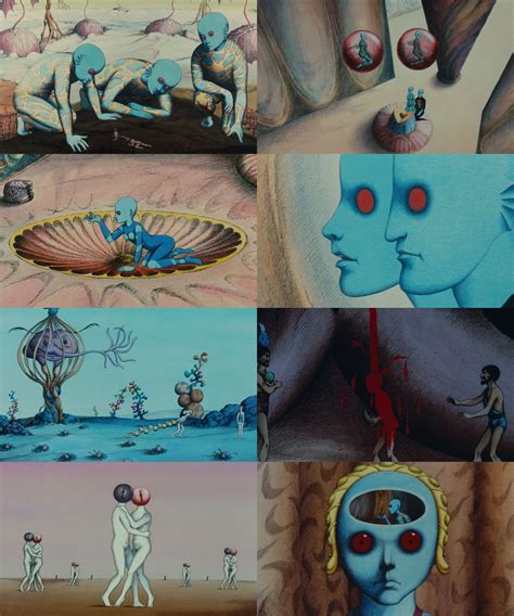 Fantastic planet 1973 the narrative of thisoms, creatures kept as domesticated pets by an. Fantastic Planet (1973) by René Laloux | Planets art ...