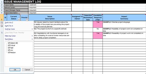 Its grid structure and easy interface makes it totally easy to create and maintain an issue log. Project Issue Log Template - 45 Useful Risk Register ...