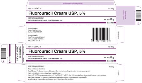 Fluorouracil By Accord Healthcare Inc Intas Pharmaceuticals Limited