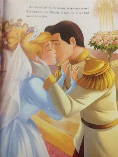 Cinderella And Prince Charmings Wedding Kiss Of True Love Cattivi