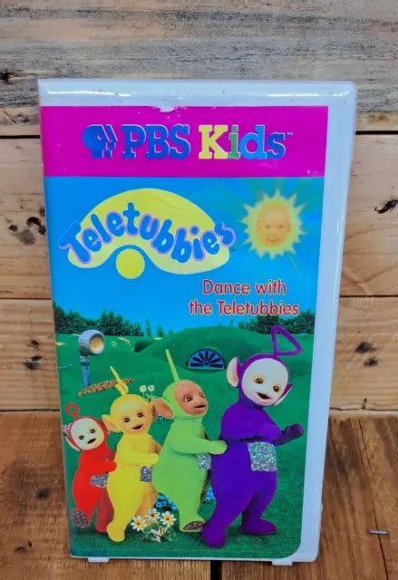 Teletubbies Dance With The Teletubbies Vhs Clamshell 1998 Pbs