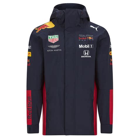 New 2020 Red Bull Racing Mens Rain Jacket Coat Official Rbr F1 Team