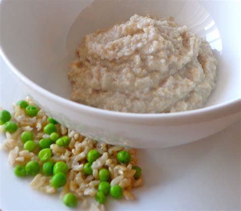 Find recipes with this ingredient or. Brown rice puree - Combine 1 cup cooked brown rice with 1 ...